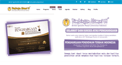 Desktop Screenshot of bimbinganalumniui.com